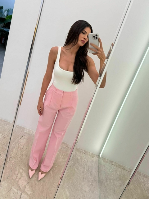 CALÇA ROSA MARTA - CLOUDE - comprar online