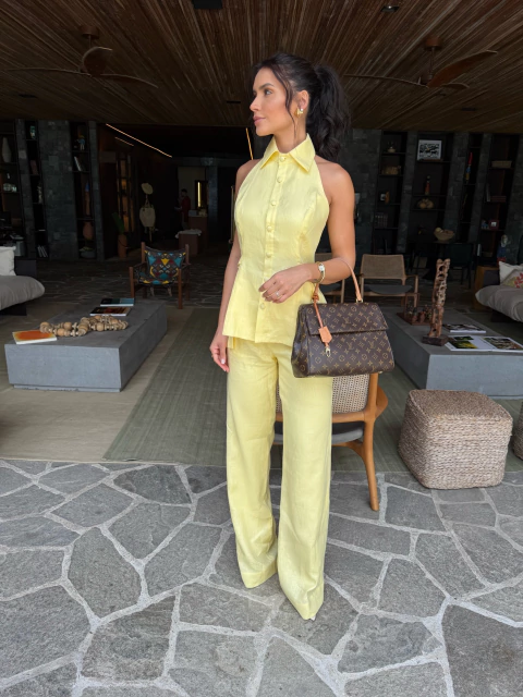 CONJUNTO AMARELO KARLA - CAROL DIAS - comprar online