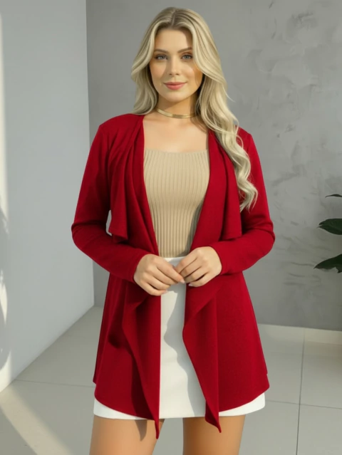 Cardigan Marsala