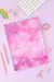 CUADERNO UNIVERSITARIO A4 TAPA DURA PUNTO CERO - GALAXIA ROSA