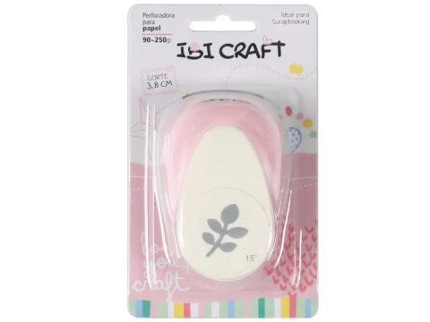 PERFORADORA DE PAPEL IBI CRAFT RAMITA 38MM