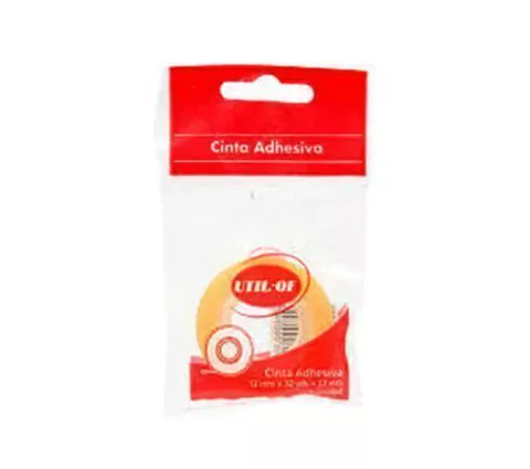 CINTA ADHESIVA UTIL OF 12X10 2 UNIDADES