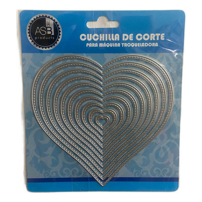TROQUEL DE CORTE ASB 146X10MM CORAZON - comprar online