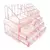 ORGANIZADOR DE ESCRITORIO DIAMOND ROSA 4 CAJONES en internet