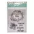 SELLO CRISTAL SILICONADO IBICRAFT 4 X 6 LOVE AND FLOWERS - comprar online