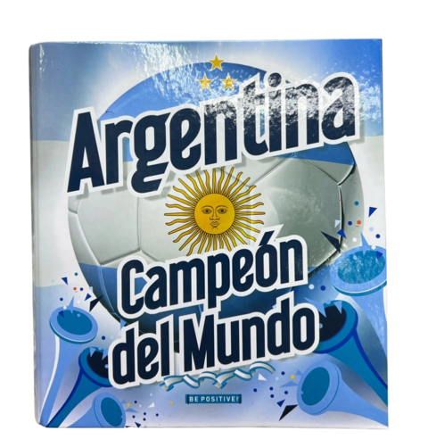 CARPETA ESCOLAR N3 BE POSITIVE 3X 40 CAMPEONES ARGENTINA - comprar online