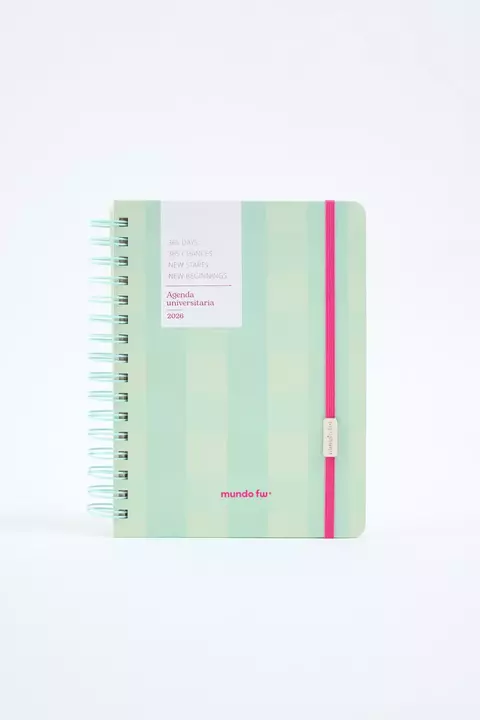 AGENDA 2026 UNIVERSITARIA SEMANAL FW - AQUA