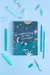 CUADERNO A5 TAPA DURA BE POSITIVE BRILLAR