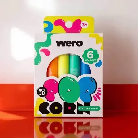 MARCADORES WERO POP CORN PUFFY X6