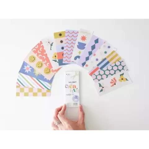 MINI BLOCK DE PAPELES IBI CRAFT CREATIVA COLECCION PAPELEANDO - comprar online