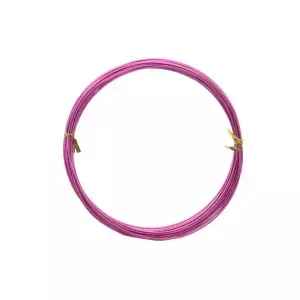 ALAMBRE DE ALUMINIO METALICO IBI ROSA