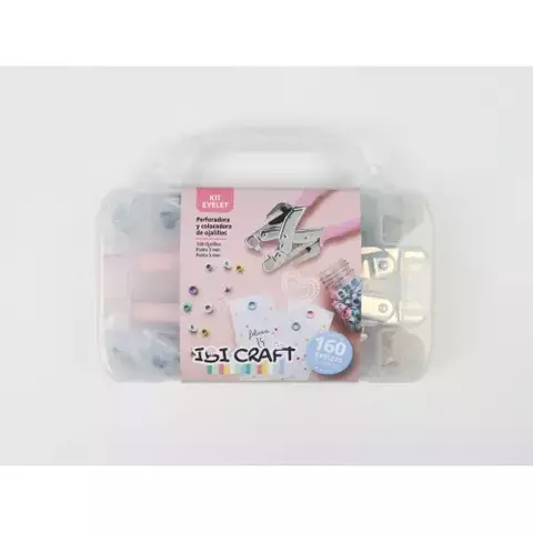Kit Eyelet Ibicraft valija + perforadora y colocadora de ojalillos - comprar online
