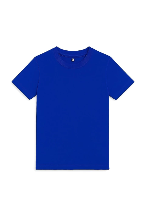 Remera Clasica Unisex Azul Francia - comprar online