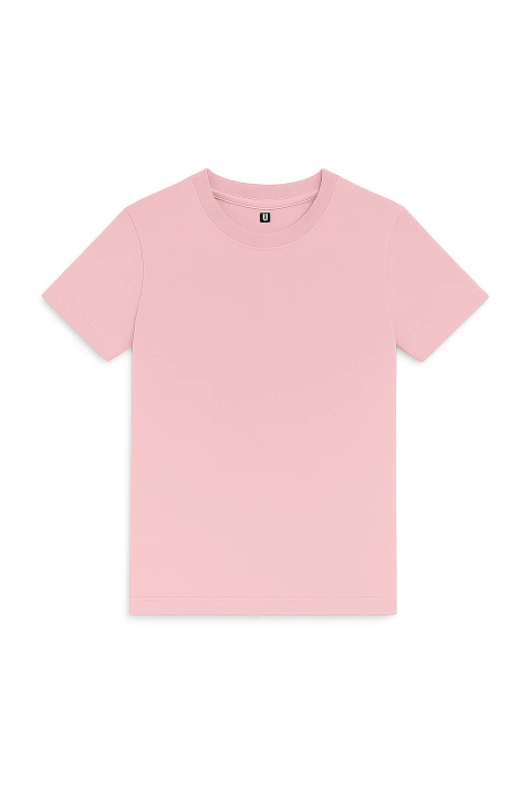 Remera Clasica Unisex Rosa - comprar online