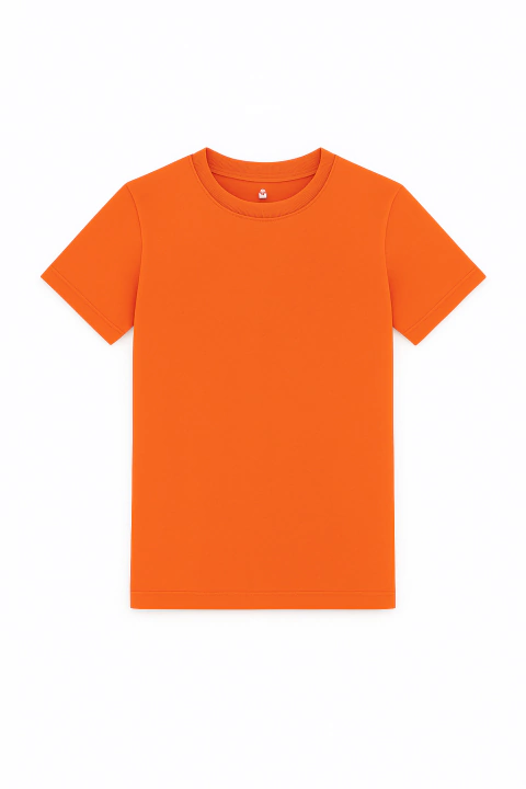Remera Clasica Unisex Naranja - comprar online