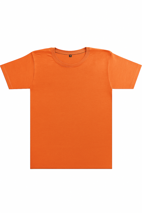 Remera Clasica Unisex Naranja - comprar online