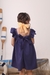 Vestido Aurora Azul Marinho - Minha Blogueirinha Moda Infantil