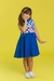 Vestido Laura - Azul Royal - comprar online