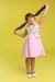 Vestido Laura - Rosa Claro - Minha Blogueirinha Moda Infantil