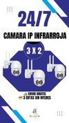 CAMARA DE SEGURIDAD IP INFRARROJA 3 x 2 - OFERTA IMPERDIBLE! - comprar online