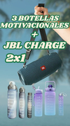 PARLANTE JBL CHARGE + 3 BOTELLAS MOTIVACIONALES DE REGALO!