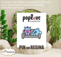 Pin - Fã KPop Música Coreia - BTS BT21
