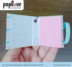 Chaveirinho com Bloquinho Adesivo - Árvore de Natal - MixCores Papelaria e Acessórios em Resina