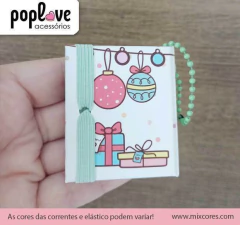 Chaveirinho com Bloquinho Adesivo - Árvore de Natal na internet