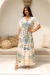 VESTIDO BATA CROPPED AZULEIJO CARIOCA - AS CARIOCAS