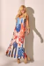 VESTIDO LONGO DETALHE CROCHÊ CHITA PINTADA na internet
