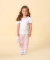 Pijama Infantil Algodão Pima Candy Éclair Rose
