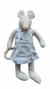 Naninha Ratinha Yolanda Vestido Porta Chupeta - Pijamas de Algodão Pima para Bebês, Crianças e Adultos - Cookie Dreams