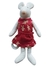 Naninha Ratinha Yolanda Vestido Porta Chupeta - comprar online