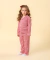 Pijama Infantil Pima Cartola Pied de Poule Red