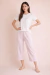 Pijama Feminino Algodão Pima Ariana Éclair Rose