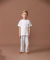 Pijama Infantil Pima Mulberry Treillage Blue