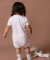 Conjunto Bebê Pima Muffin Pointelle Branco - comprar online