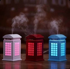 Humidificador Led Multicolor Cabina De Telefono Londres Usb - tienda online