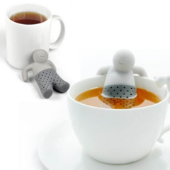 Colador Infusor De Te Mr Tea Hombrecito Silicona Para Taza - The otto store