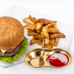 Plato para Aderezos de Acero Inoxidable - The otto store