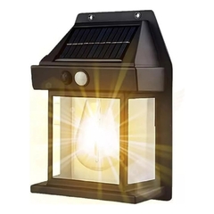 Reflector Aplique Led Con Panel Solar Recargable