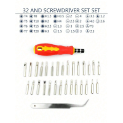 Kit Destornillador 32 pcs Electronica - The otto store