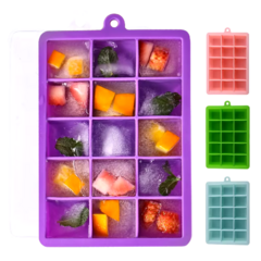 Imagen de Cubetera de Silicona con Tapa 15 Cubitos