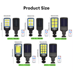 Reflector Solar 4 Led COB - tienda online