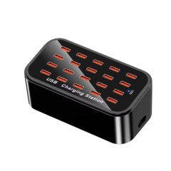 Estacion Hub 20 Puertos Usb 100w 2.4 A - The otto store