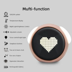 Reloj/Despetador Interactivo Mascota Rosa en internet
