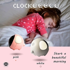 Reloj/Despetador Interactivo Mascota Rosa - comprar online