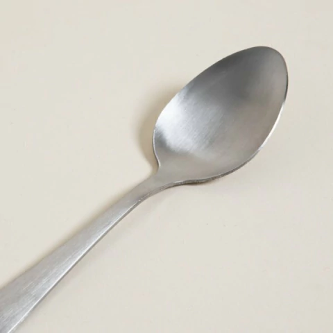 SET X 6 CUCHARAS LISBOA DE ACERO SATINADO 20 CM