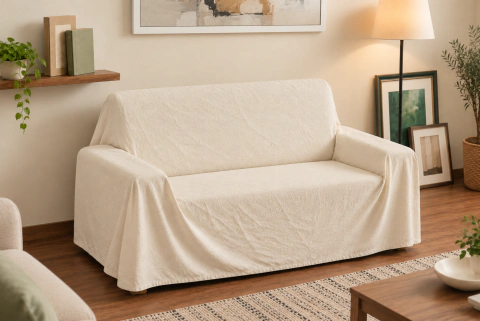 FUNDA PARA SILLÓN DE DOS CUERPOS DE TUSOR