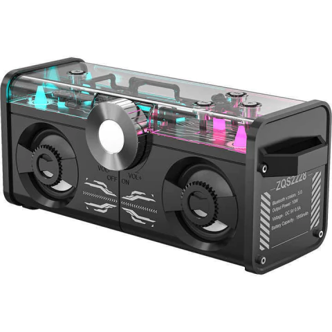 SING-e Parlante BT ZQS 2228 - 8x2W - Bateria
